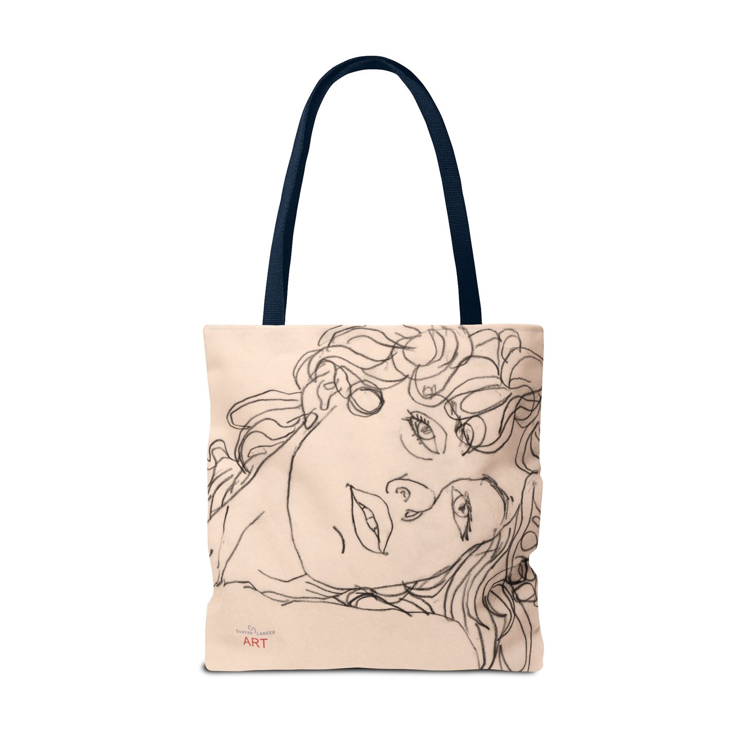 Tote Bag (AOP) - Motiv: Front Karla & Rückseite Lisa