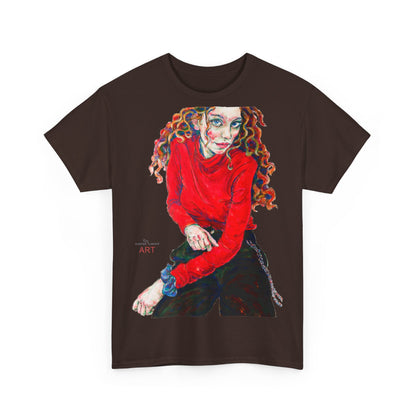 Unisex Heavy Cotton Tee - Motiv: Front Franciska