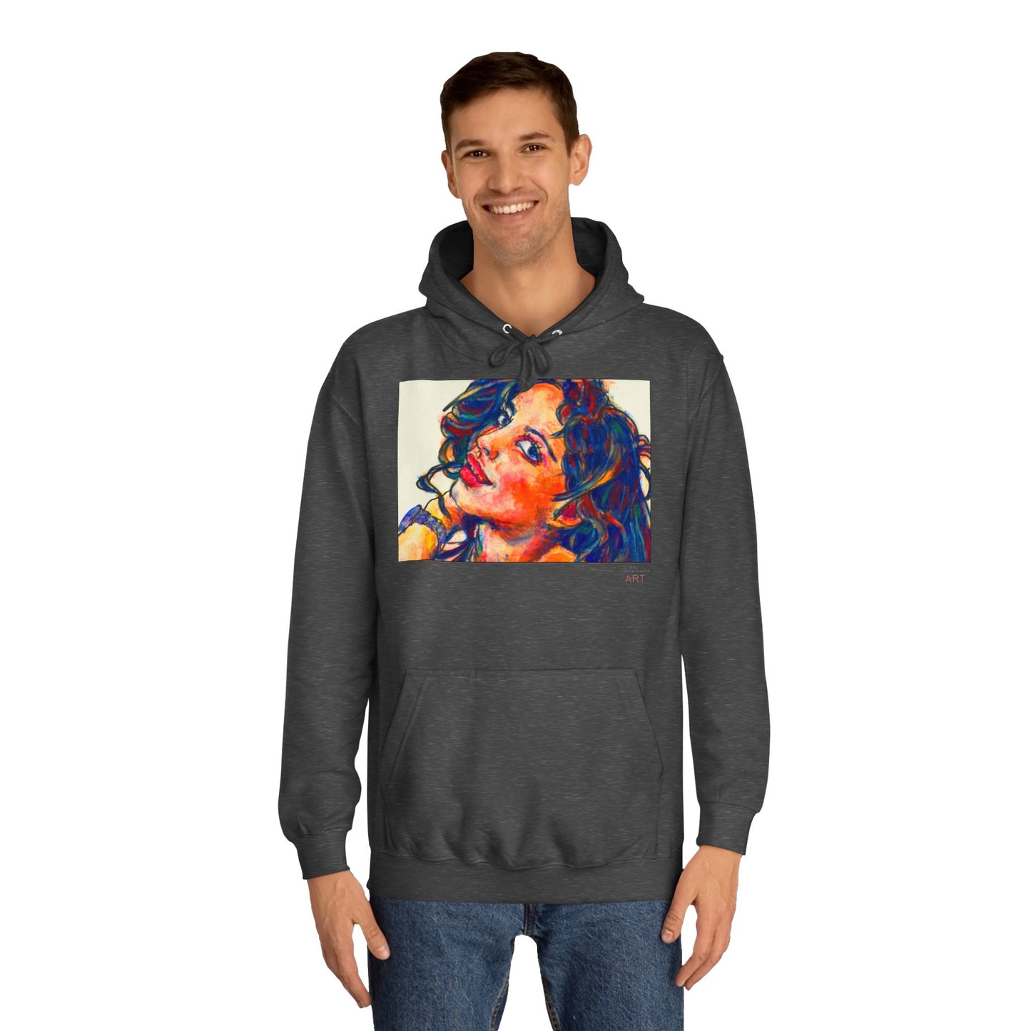 Unisex College Hoodie - Motiv: Frontseite Marlen