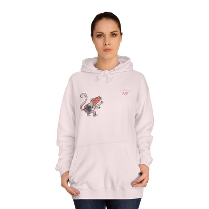 Unisex College Hoodie - Motiv: Ratte & Karambolage