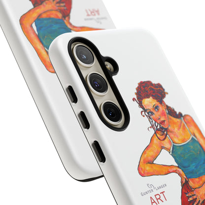 Tough Cases - Google Pixel - Samsung Galaxy - Motiv: Lea, Weiß