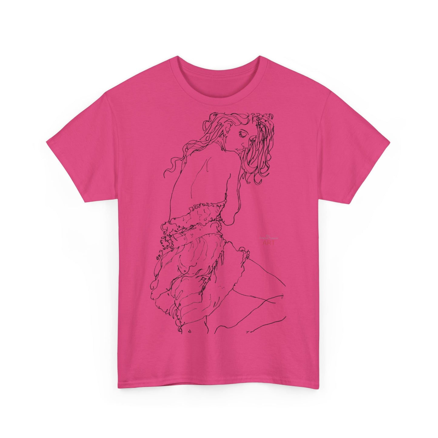 Unisex Heavy Cotton Tee - Motiv: Front Giselle