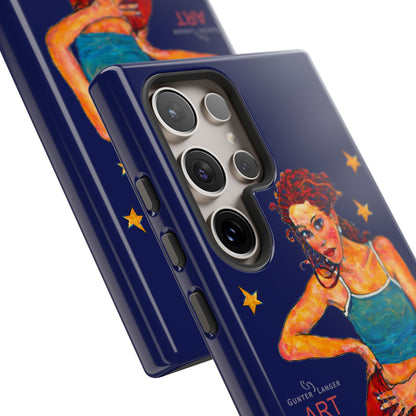 Tough Cases - Google Pixel - Samsung Galaxy - Motiv: Lea, Sternenhimmel