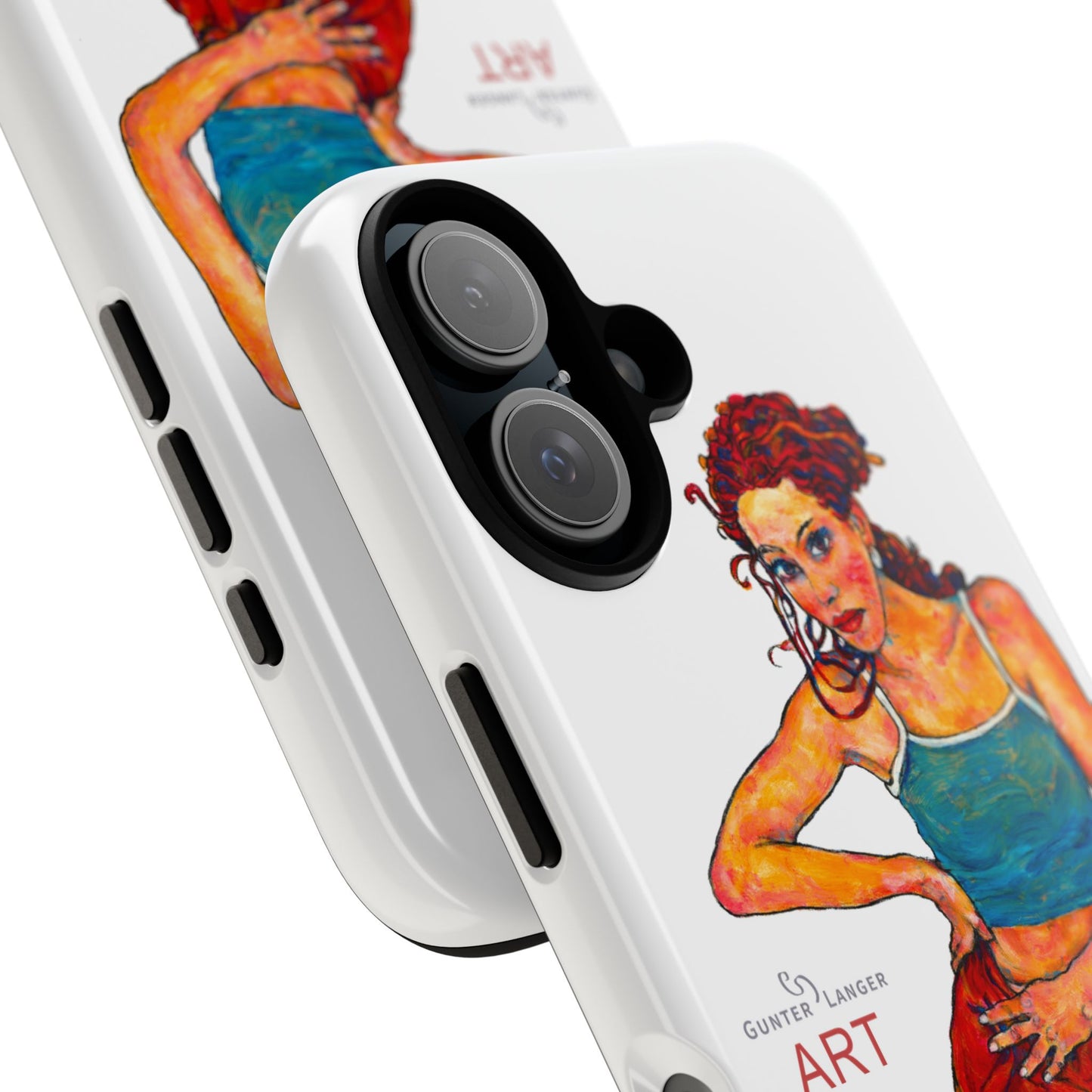 Tough Cases - iPhone - Motiv: Lea, Weiß