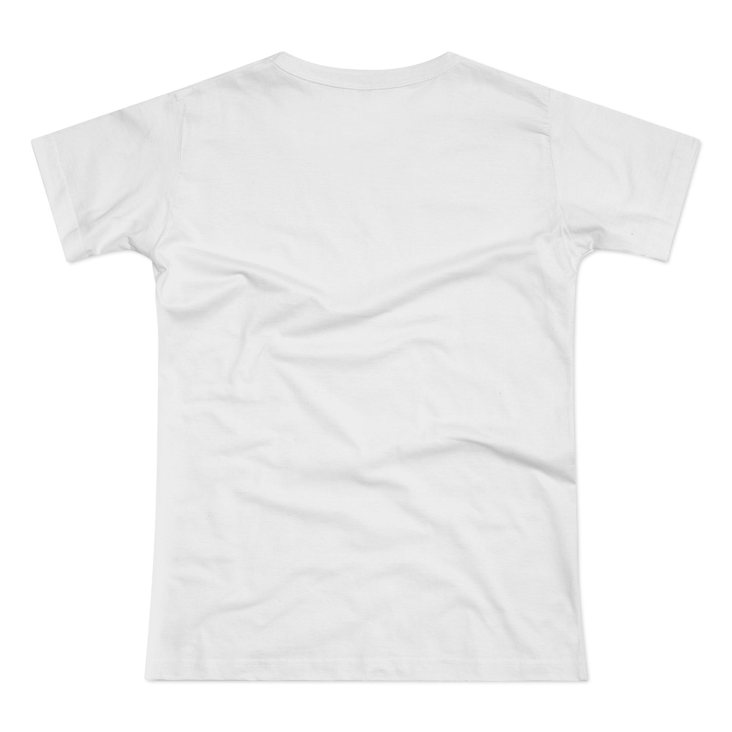 Single Jersey Women's T-shirt - hell - Motiv: Alva, Ausschnitt, H 6,5 cm