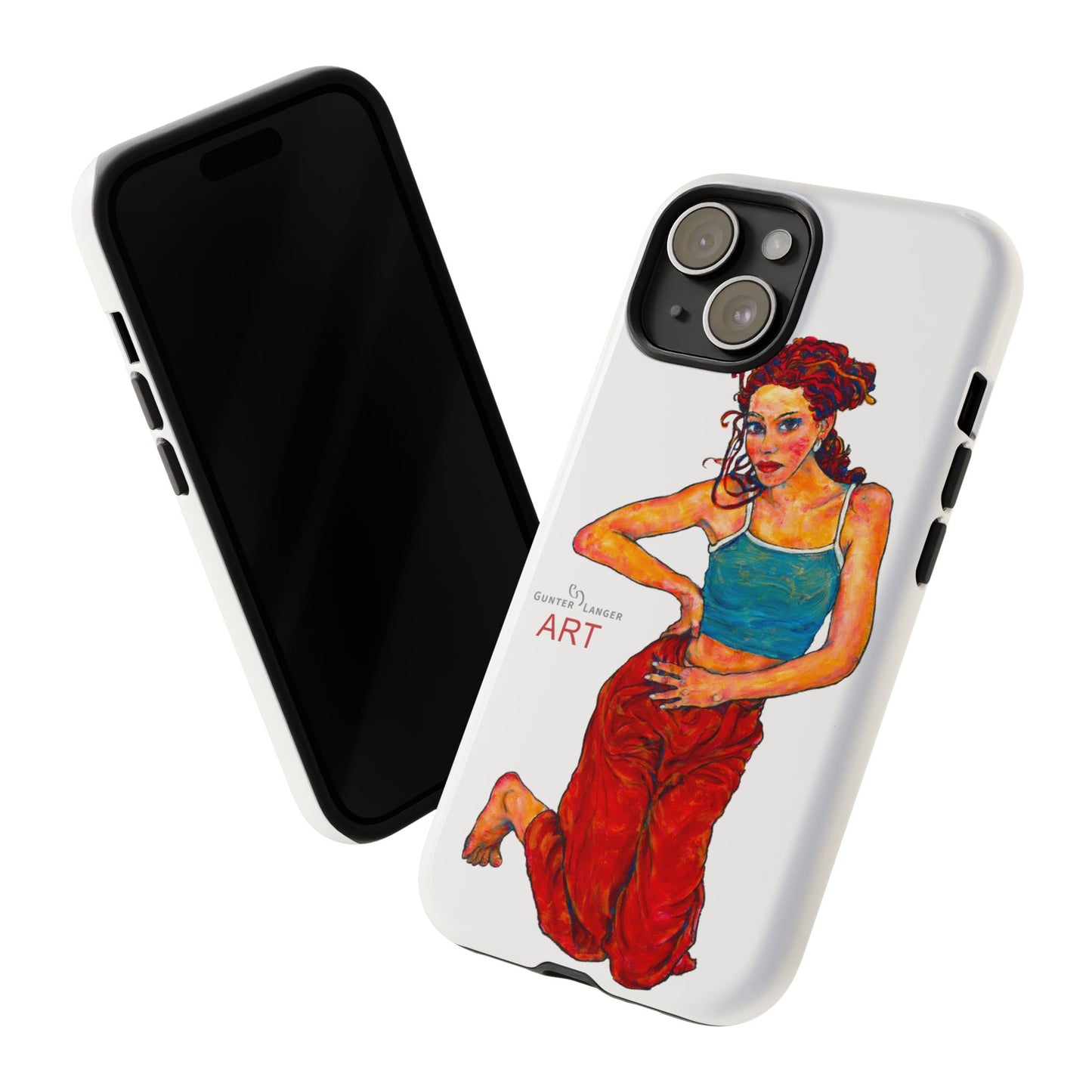 Tough Cases - iPhone - Motiv: Lea, Weiß