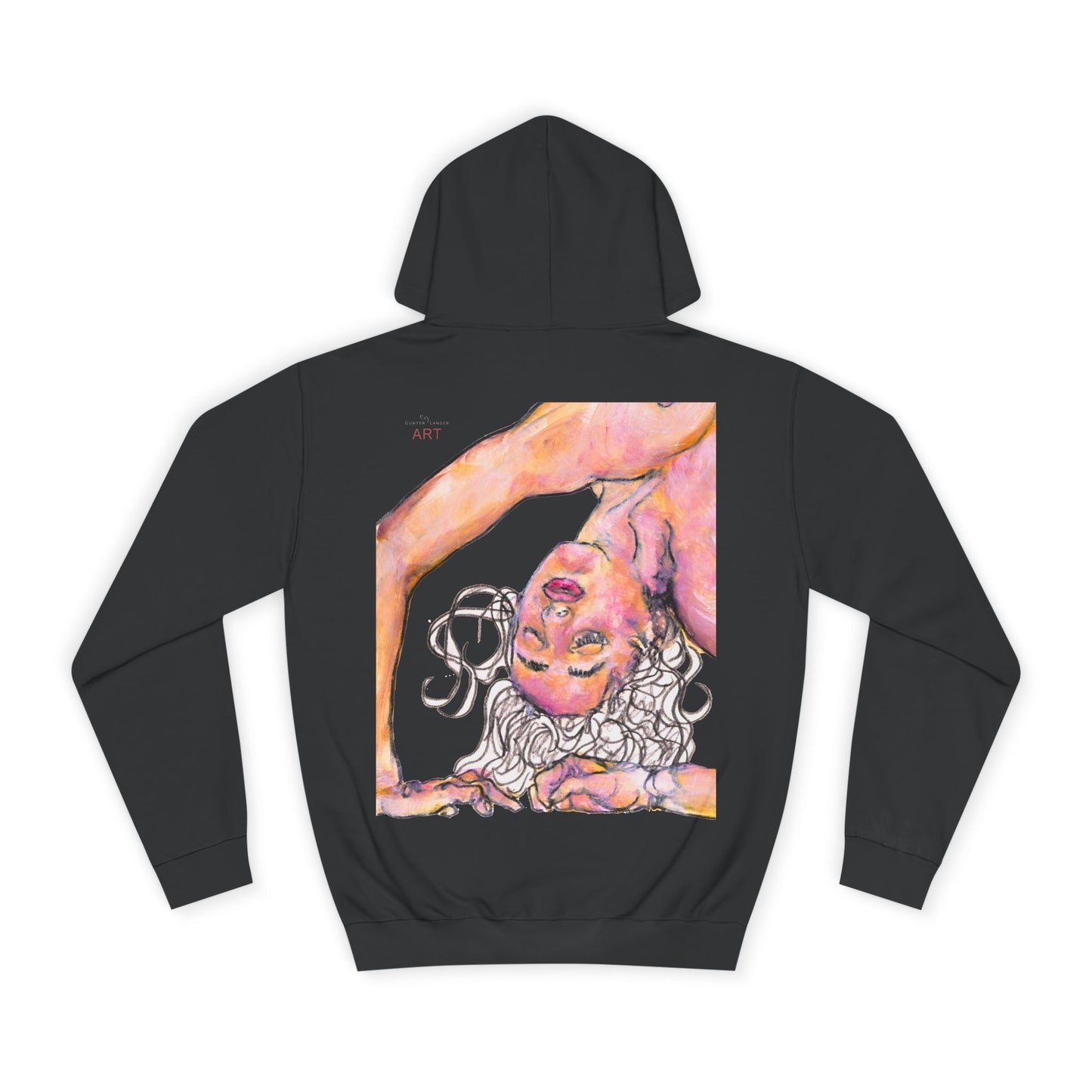 Unisex College Hoodie - Motiv: Rückseite Hanna, frei