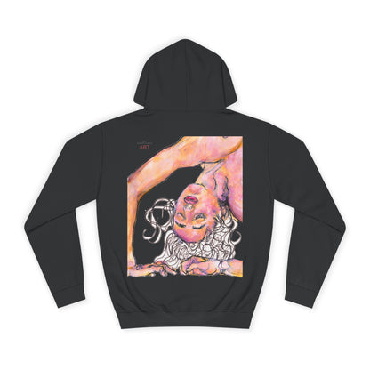 Unisex College Hoodie - Motiv: Rückseite Hanna, frei