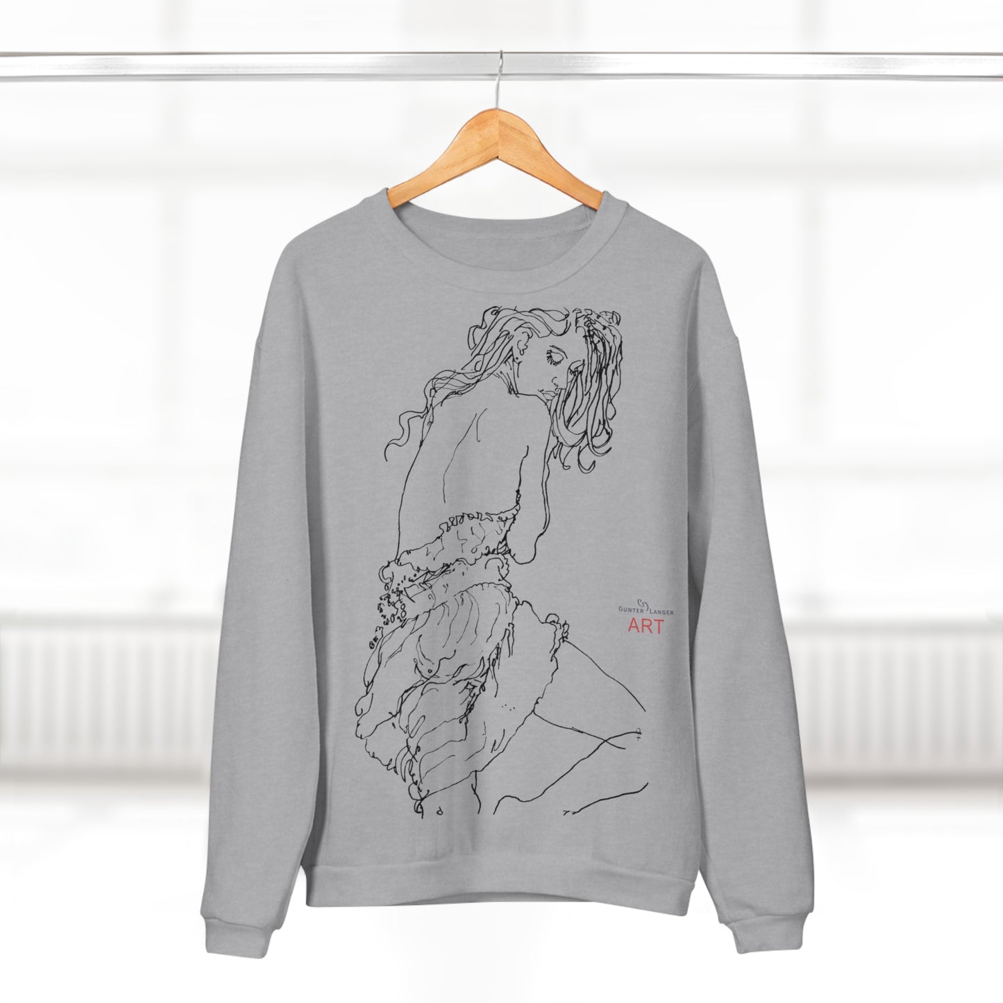 Unisex Crew Neck Sweatshirt (EU) - Motiv: Giselle & Giselle