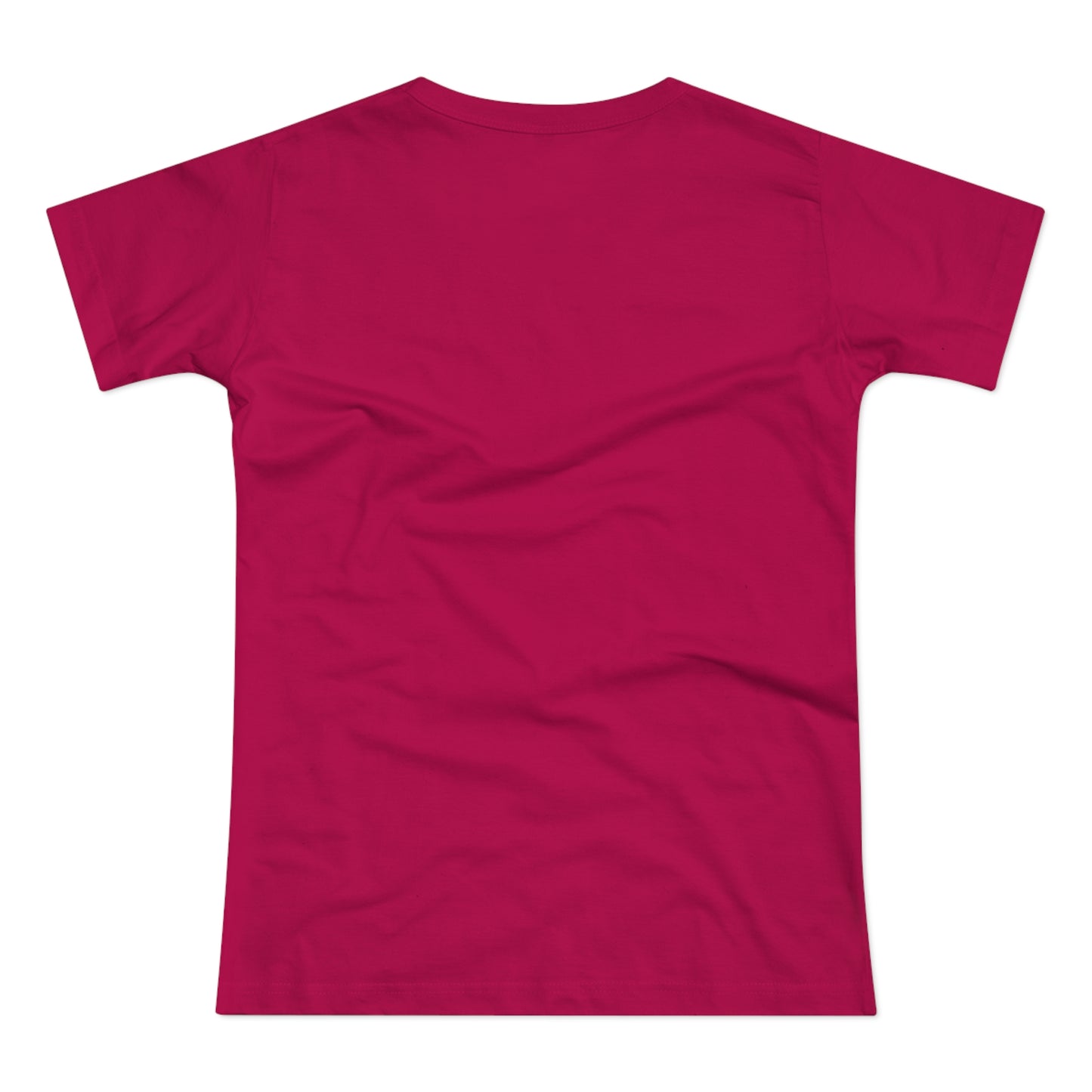 Single Jersey Women's T-shirt- dunkel - Motiv: Alva, Ausschnitt, H 6,5 cm