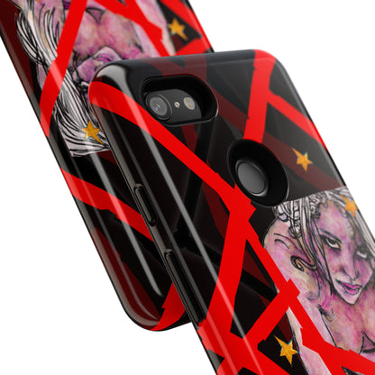 Tough Cases - Google Pixel - Samsung Galaxy - Motiv: Stella, Mikado
