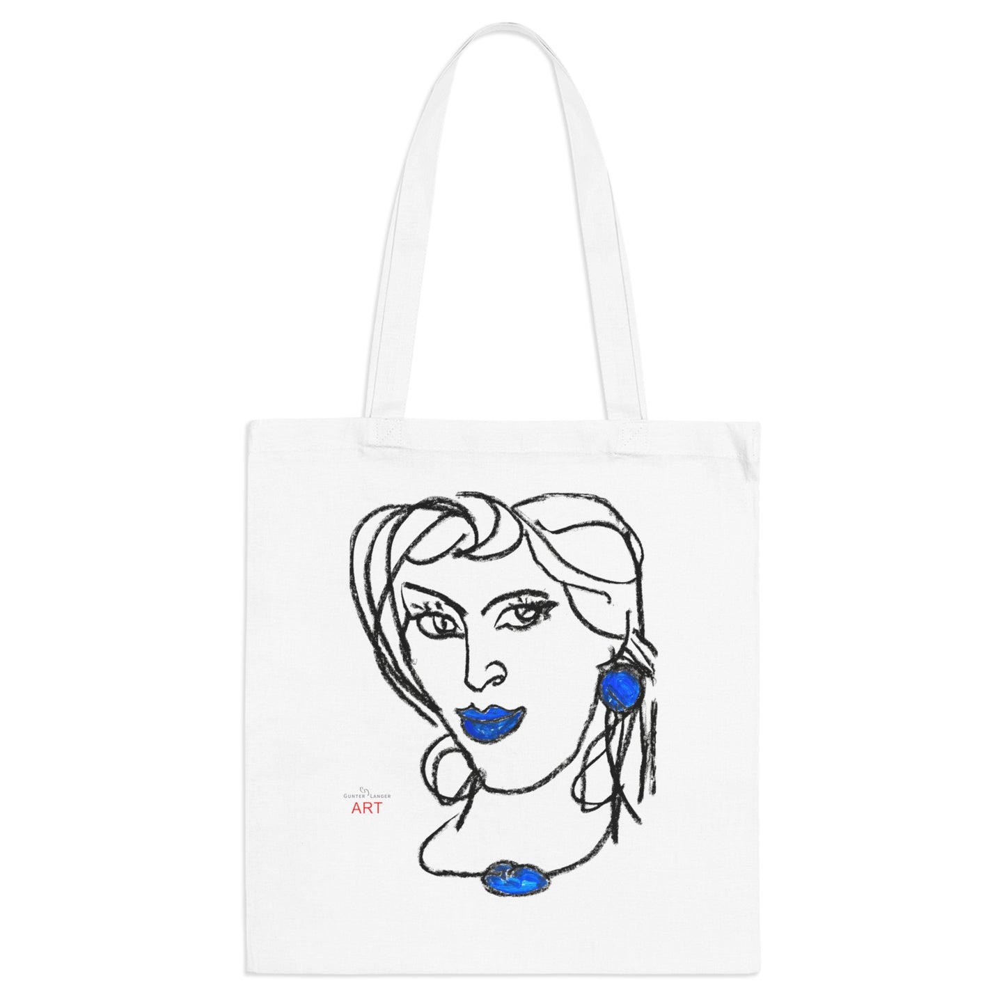 Tote Bag - Motiv: Rita, einseitig bedruckt, H 30,5 cm