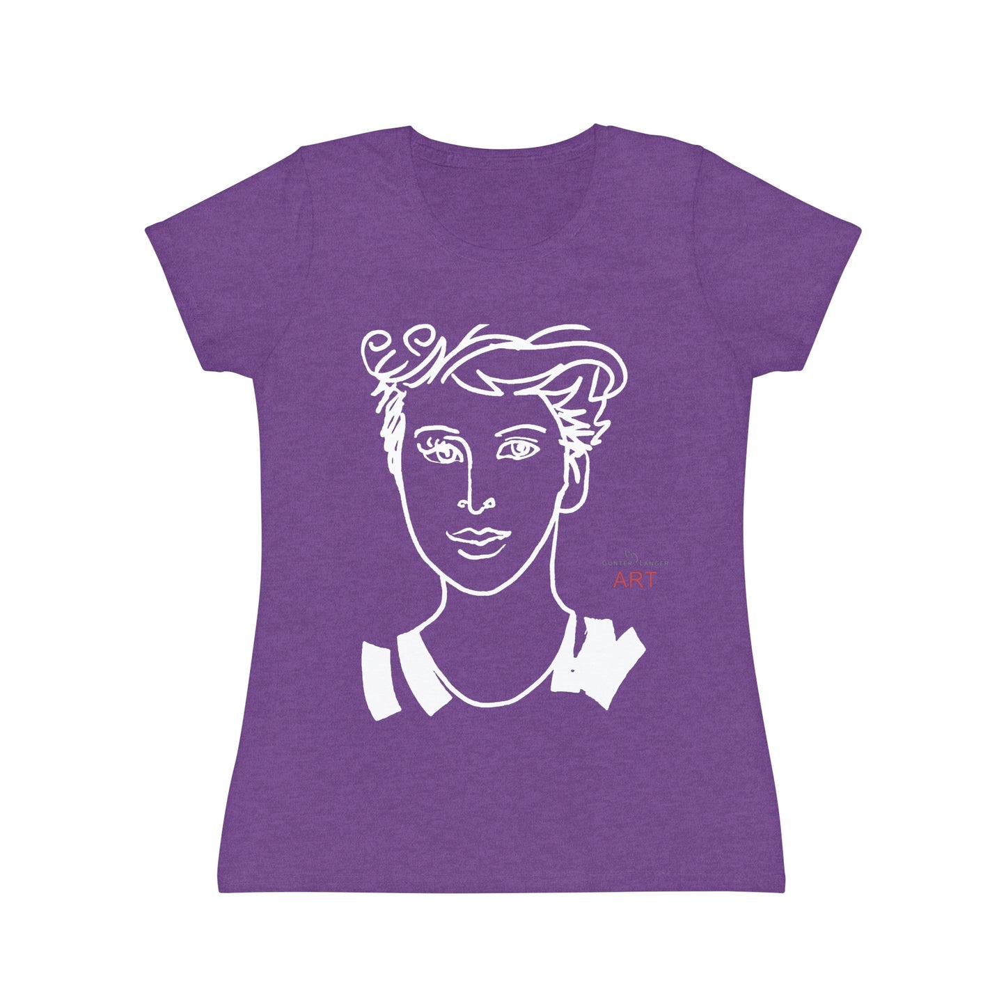 Women's Iconic T-Shirt - Motiv: Lars & Lars (weiß)