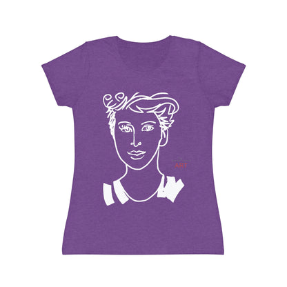 Women's Iconic T-Shirt - Motiv: Lars & Lars (weiß)