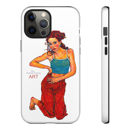 Tough Cases - iPhone - Motiv: Lea, Weiß