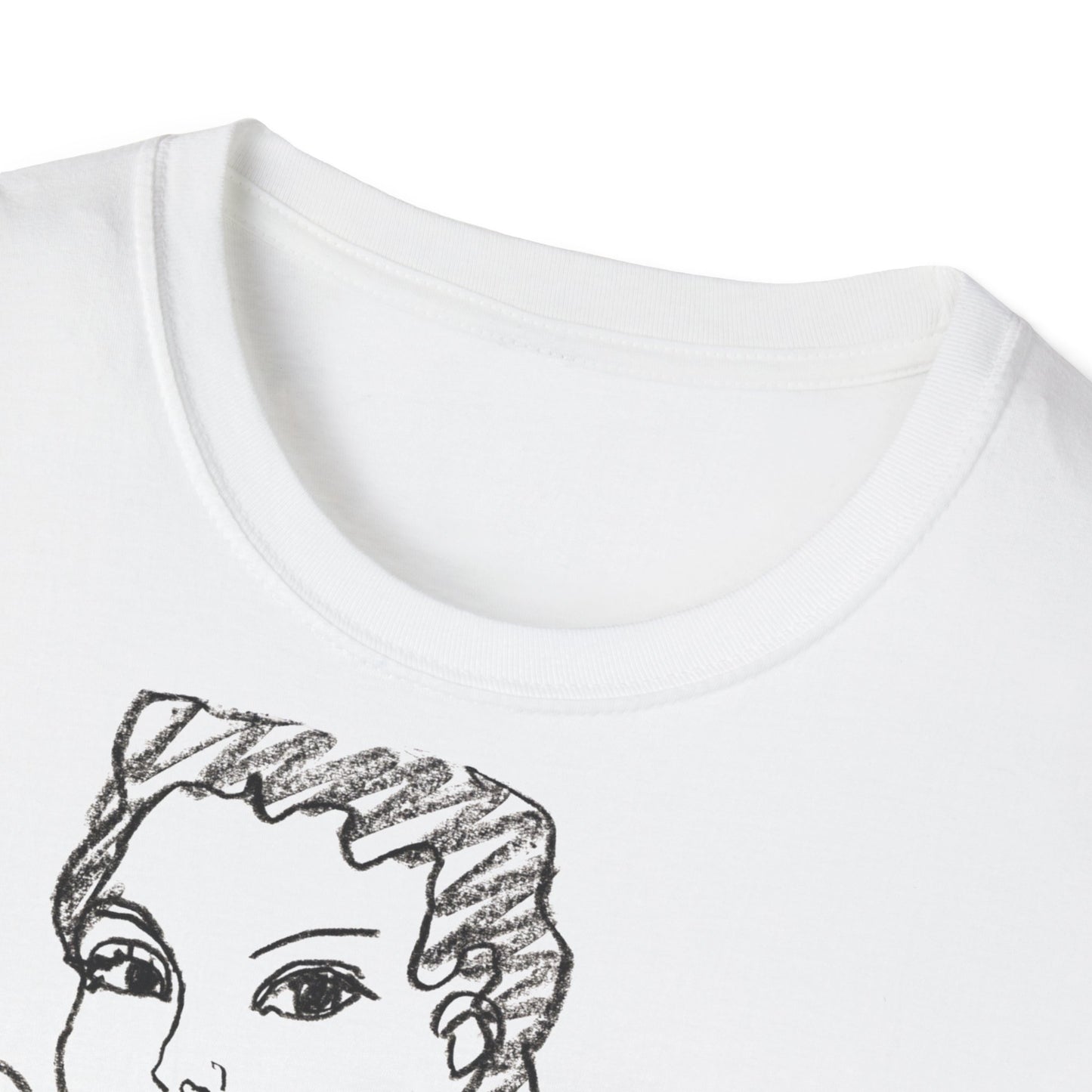 Unisex Softstyle T-Shirt - Motiv: Front "Carlotta"