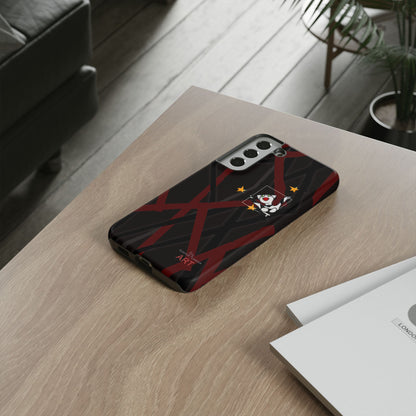 Tough Cases - Google Pixel - Samsung Galaxy - Motiv:  "Miau" klein H 8 cm, Sternenhimmel, Mikado3