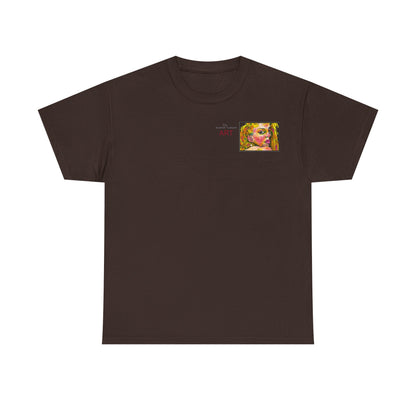 Unisex Heavy Cotton Tee - Motiv: Romina, H 7 cm