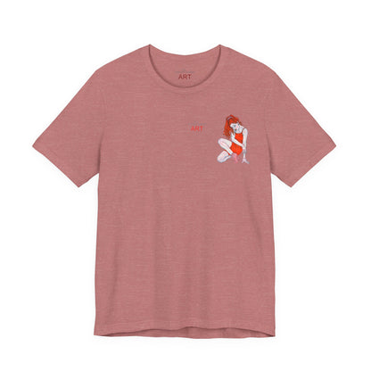Unisex Jersey Short Sleeve Tee - Motiv: Front Julia, H12,5 cm