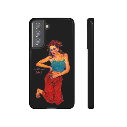 Tough Cases - Google Pixel - Samsung Galaxy - Motiv: Lea, Schwarz