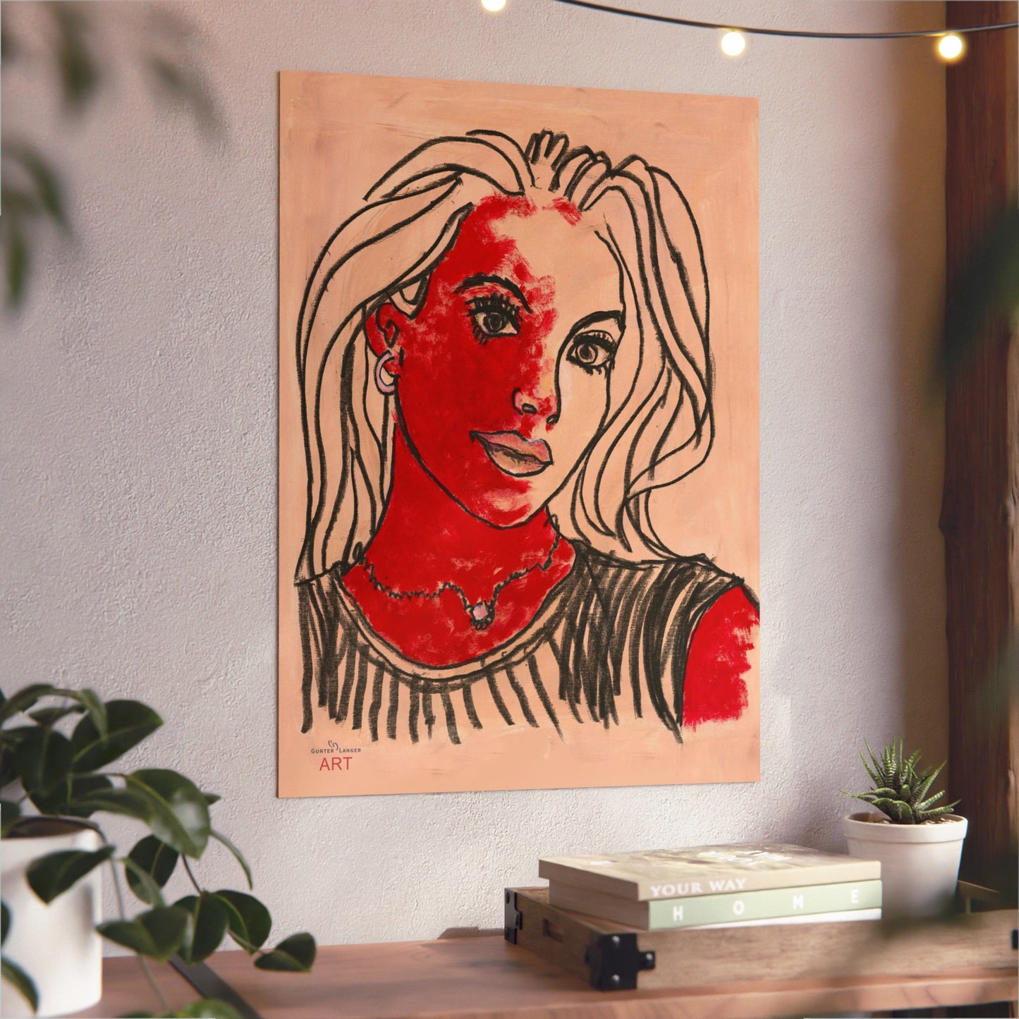 Aluminum Composite Panels - Motiv: Christina, H bis 70 cm