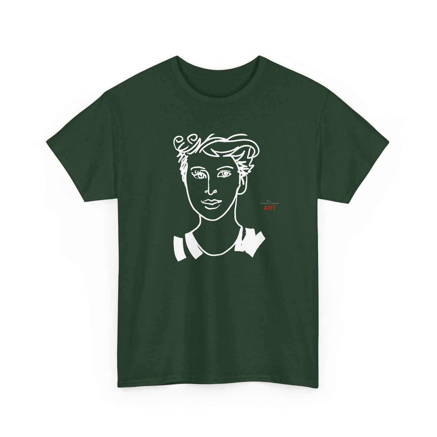 Unisex Heavy Cotton Tee - Motiv: Lars Front
