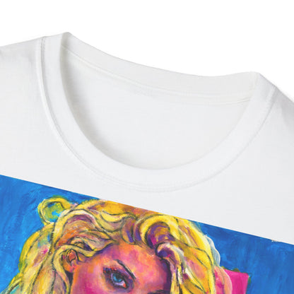 Unisex Softstyle T-Shirt - Motiv: Front Maria  H 49cm Korr2 sw