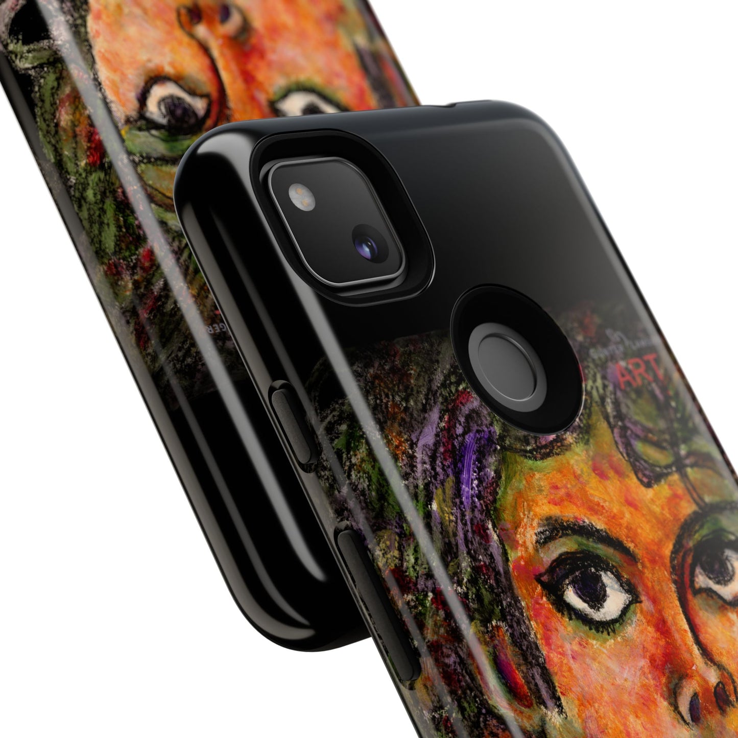 Tough Cases - Google Pixel - Samsung Galaxy - Motiv: MJ, Schwarz