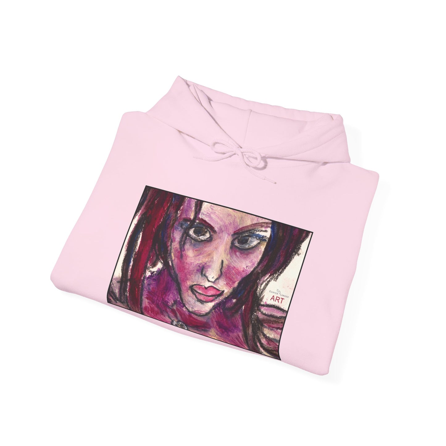 Unisex Heavy Blend™ Hooded Sweatshirt - Motiv Frontseite "Lola", H 19 cm