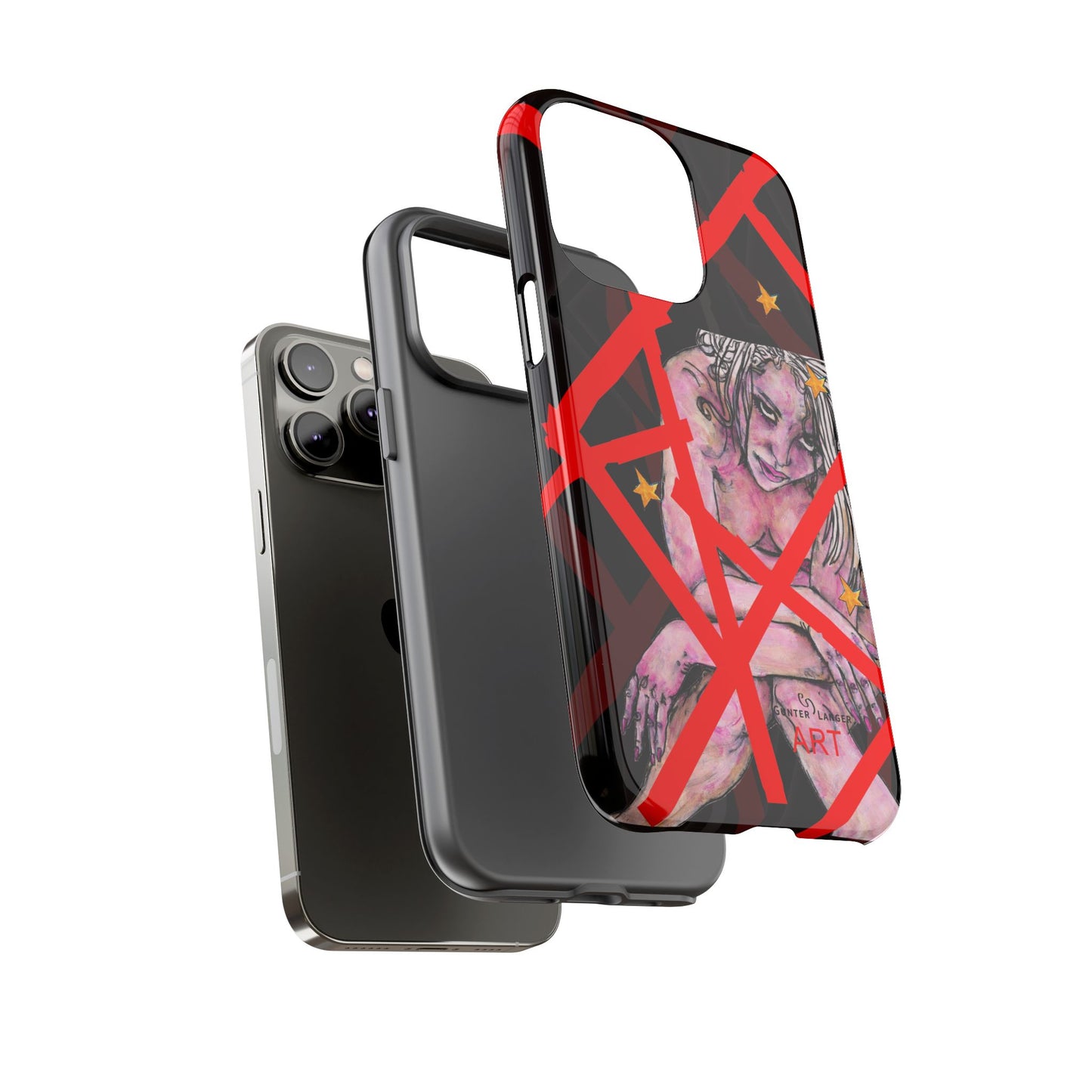 Tough Cases - iPhone - Motiv: Stella, Mikado