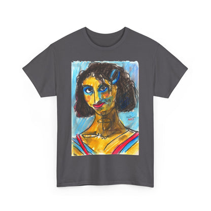 Unisex Heavy Cotton Tee - Motiv: Front Frechdax