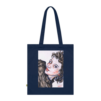 Organic Cotton Tote Bag - Motiv: Annette, einseitig bedruckt, H30 cm