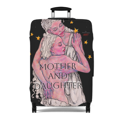 Luggage Cover - Mutter und Tochter - Motiv: Zuflucht, Sterne