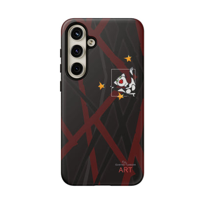 Tough Cases - Google Pixel - Samsung Galaxy - Motiv:  "Miau" klein H 8 cm, Sternenhimmel, Mikado3