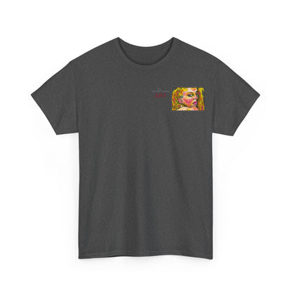 Unisex Heavy Cotton Tee - Motiv: Romina, H 7 cm
