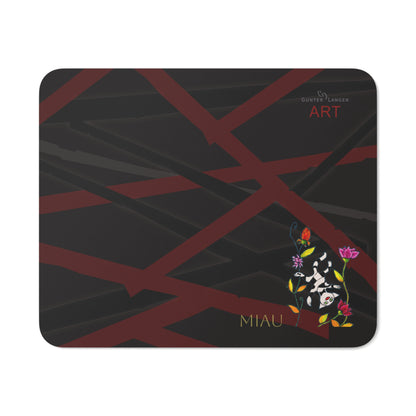 Desk Mouse Pad - Motiv: Katze schwebt, H 7 cm, Miau, Mikado 3