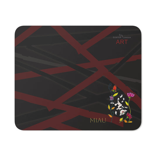 Desk Mouse Pad - Motiv: Katze schwebt, H 7 cm, Miau, Mikado 3