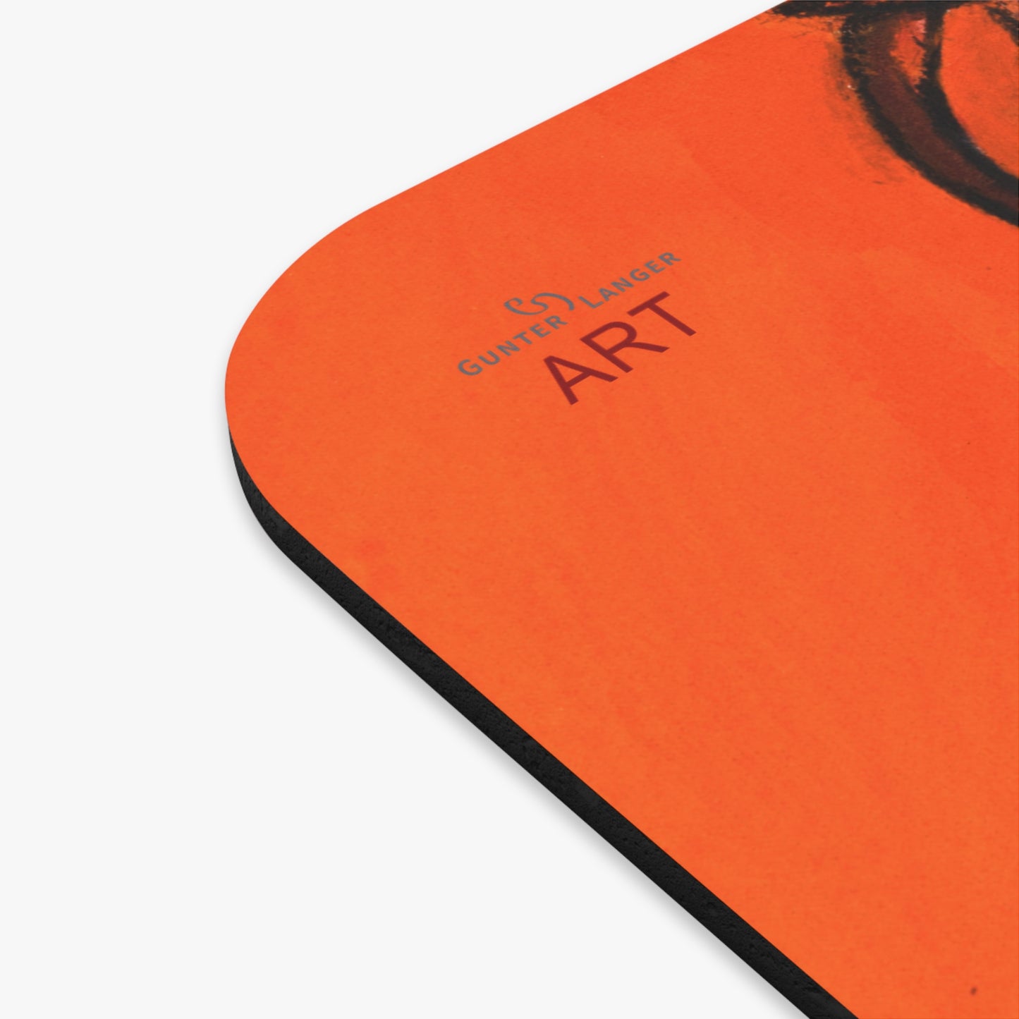 Mouse Pad (Rectangle) - Motiv: Rosa, Ausschnitt