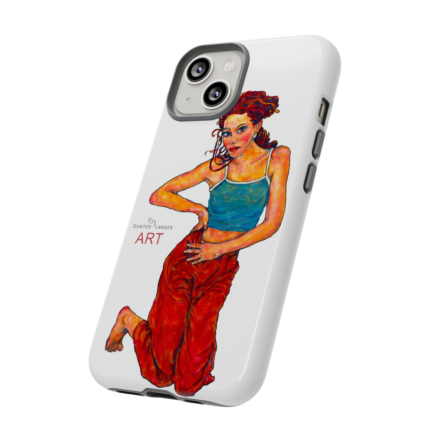 Tough Cases - iPhone - Motiv: Lea, Weiß