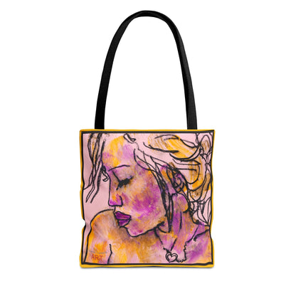 Tote Bag (AOP) - Motiv: Lilly & Romina 13", 16"