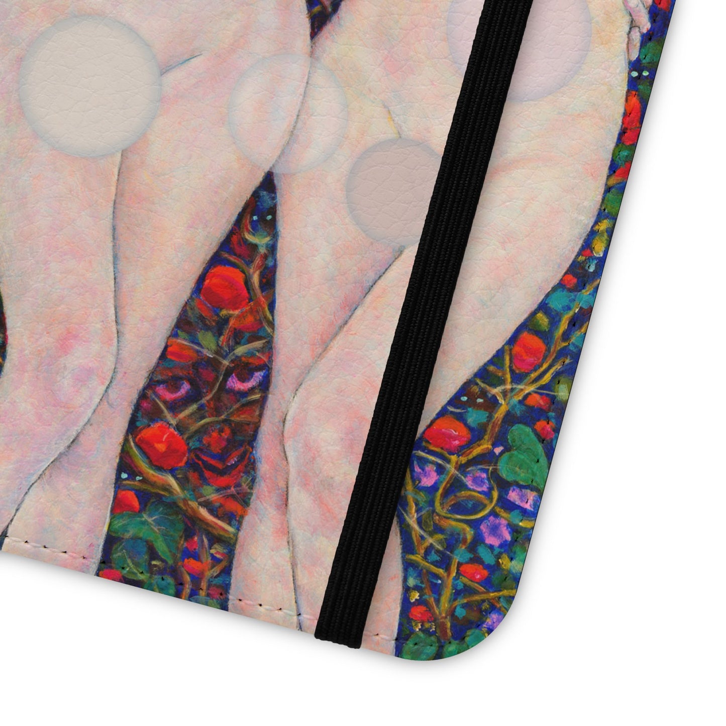 Flip Cases - Motiv: Waldnymphen, Schwarz, Seifenblasen