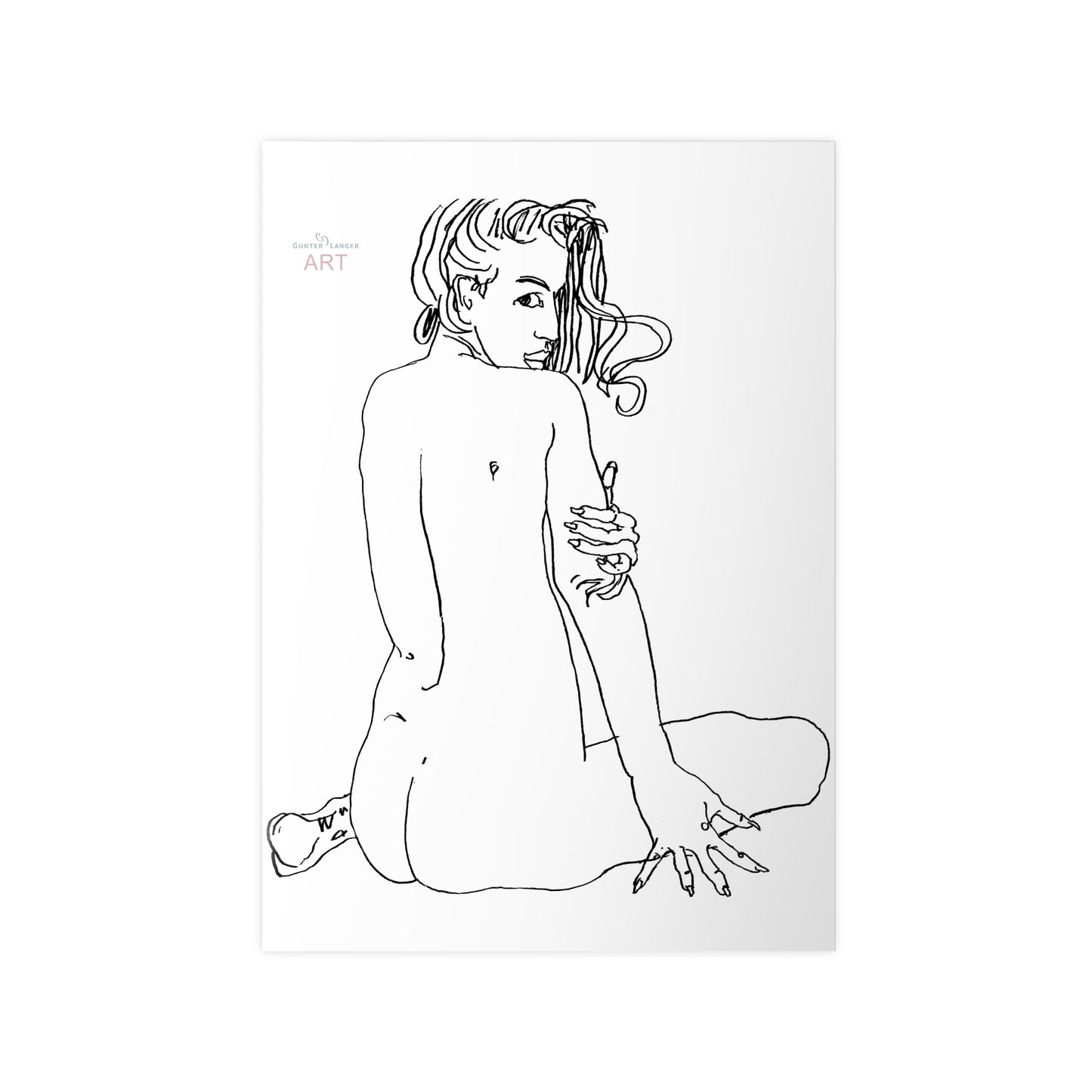 Photopaper Posters  - Motiv "Emilia", ca. A4 und A3 Format