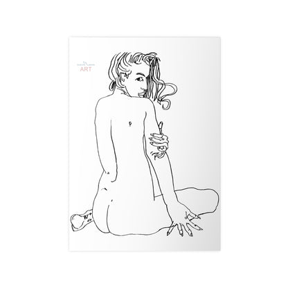 Photopaper Posters  - Motiv "Emilia", ca. A4 und A3 Format