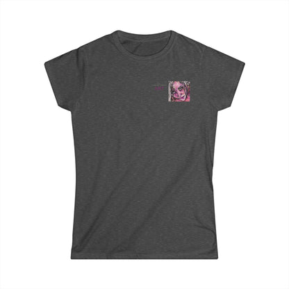 Women's Softstyle Tee - Motiv: Front, Stella, H 6,3 cm