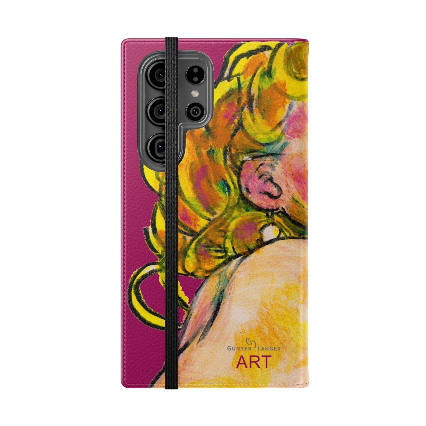 Flip Cases - Motiv: Romina, Rot