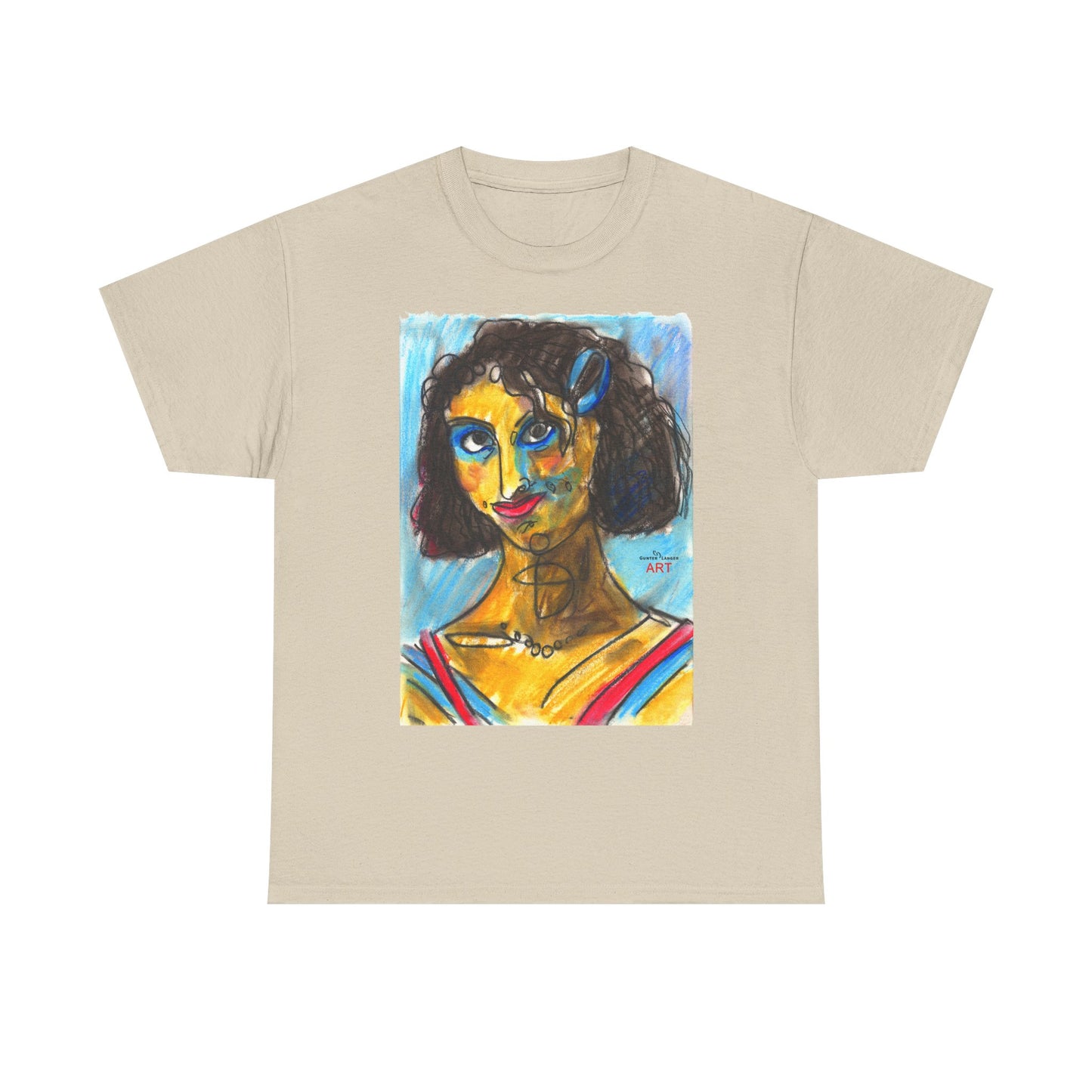 Unisex Heavy Cotton Tee - Motiv: Front Frechdax