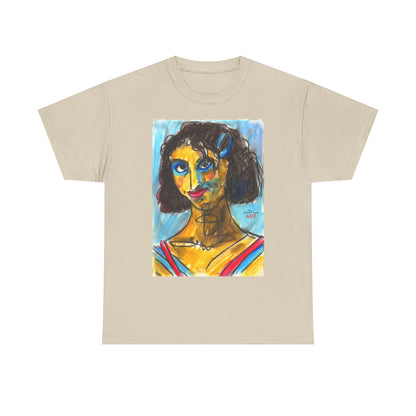 Unisex Heavy Cotton Tee - Motiv: Front Frechdax