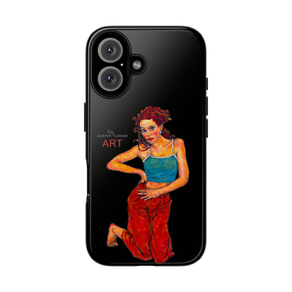 Tough Cases - iPhone - Motiv: Lea, Schwarz