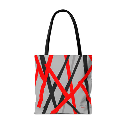 Tote Bag (AOP) - Motiv: Mikado, Grau