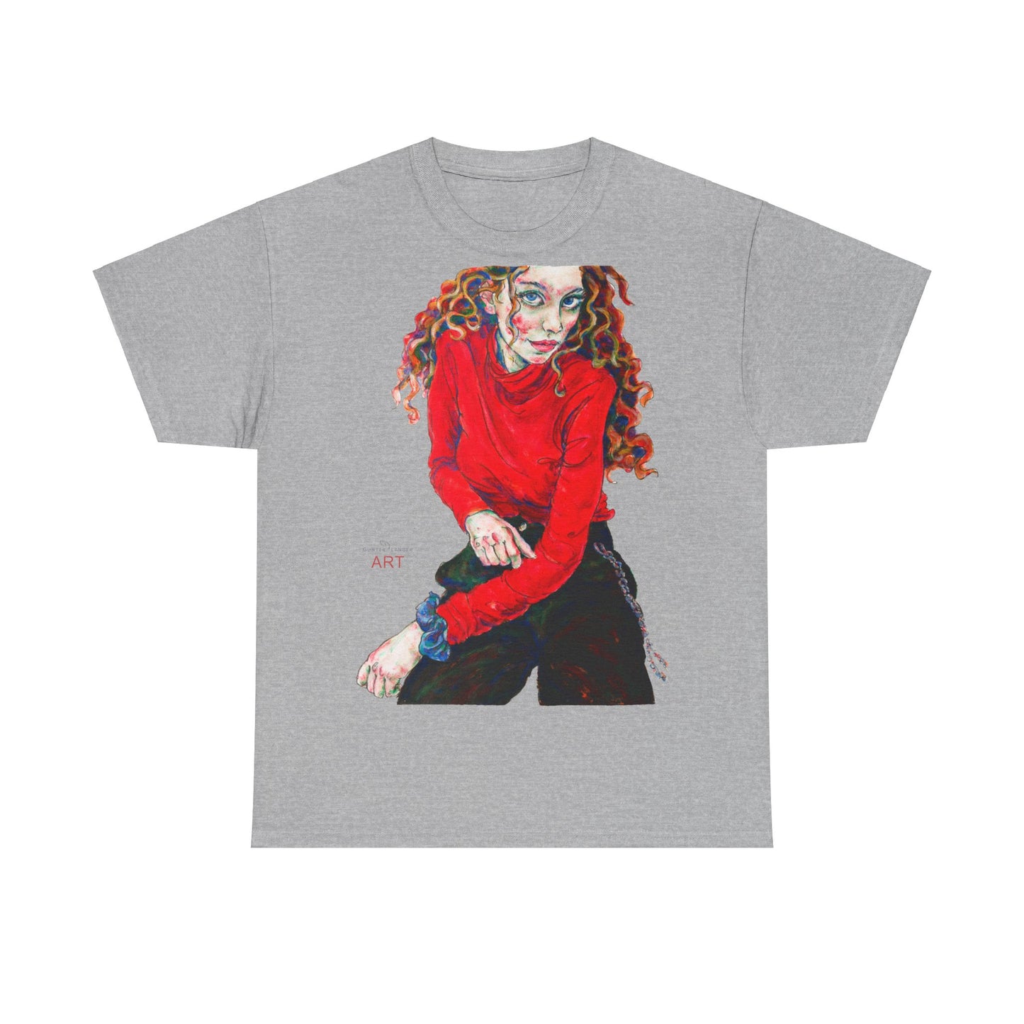 Unisex Heavy Cotton Tee - Motiv: Front Franciska
